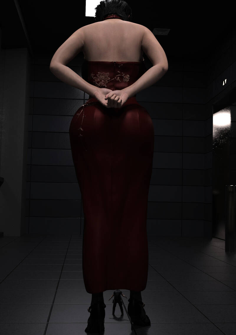 ThuwaGTS Resident Evil Giantess - Ada Wong ThuwaGTS Resident Evil Giantess - Ada Wong