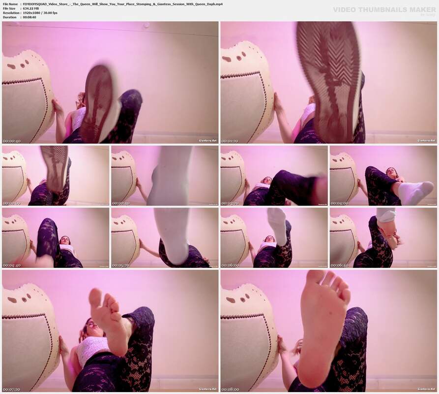 FEMDOMSQUAD Video Store - The Queen Will Show You Your Place Stomping  Giantess Session With Queen Daph