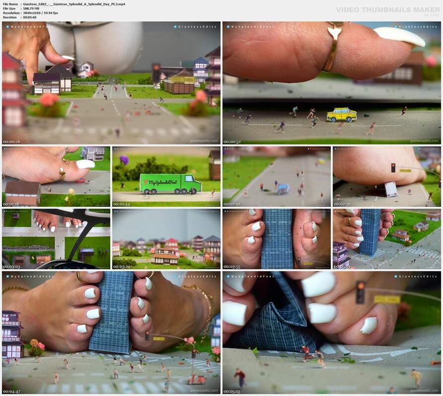Giantess EditZ -  Giantess Splendid A Splendid Day Pt.3