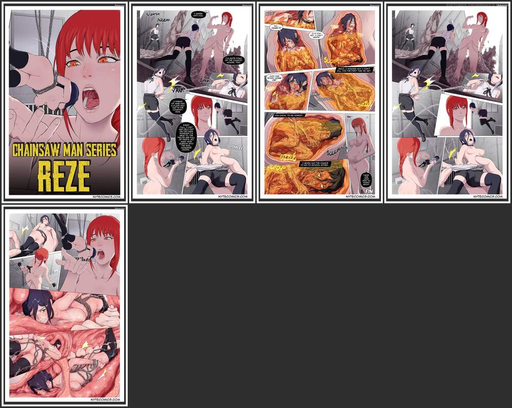 Nute - Chainsaw Man Series - Reze - Western Adult Comic