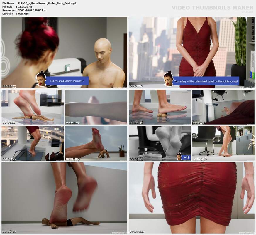 FoFe3D - Recruitment Under Sexy Feet