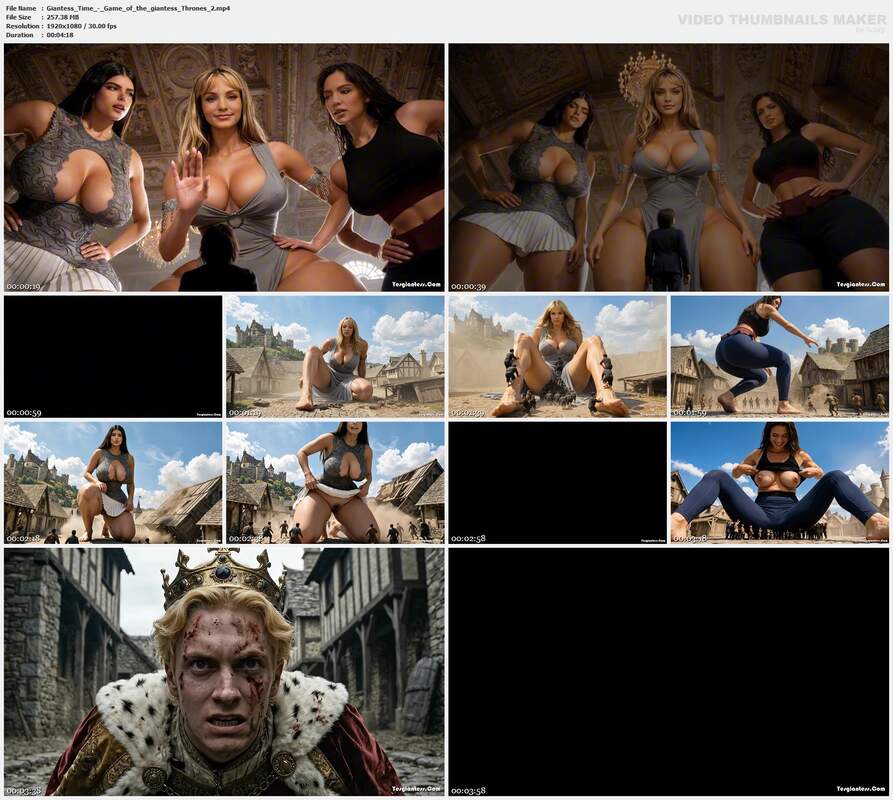 Giantess Time - Game of the giantess Thrones 2