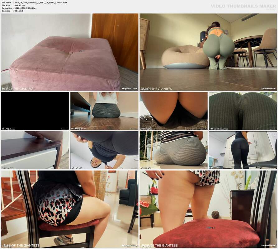Rise Of The Giantess - BEST OF BUTT CRUSH