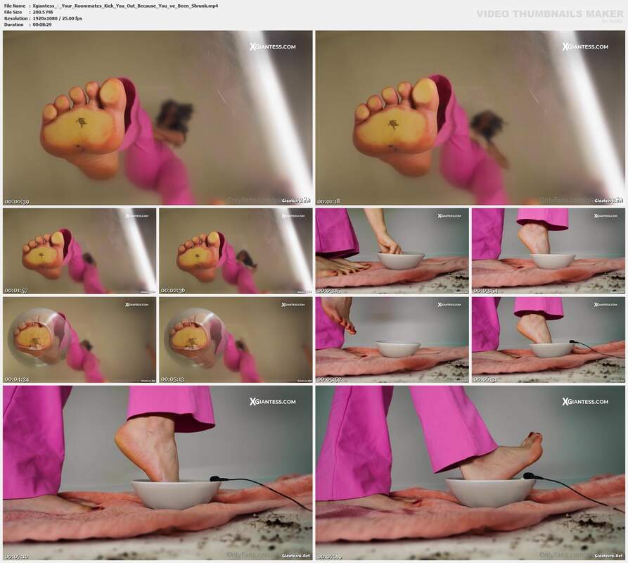 Xgiantess - Your Roommates Kick You Out Because You ve Been Shrunk