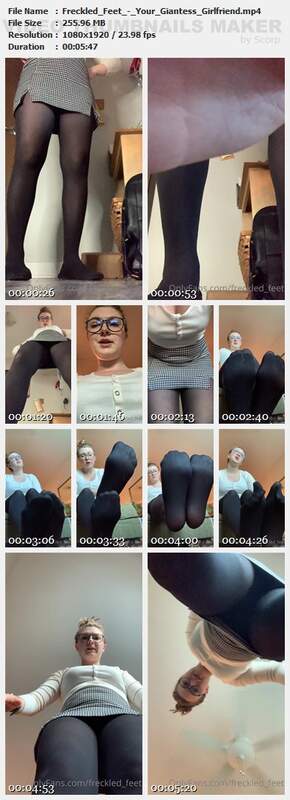 Freckled Feet - Your Giantess Girlfriend