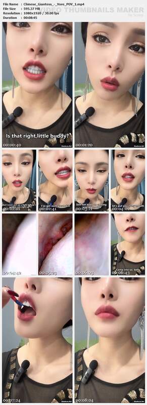 Chinese Giantess - Vore POV 1