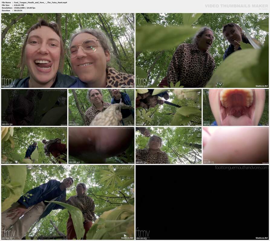 Foot Tongue Mouth and Vore - The Fairy Hunt