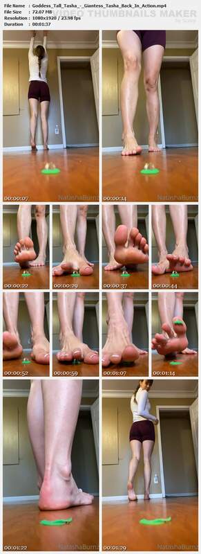 Goddess Tall Tasha - Giantess Tasha Back In Action