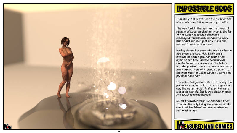 MeasuredMan - Impossible Odds - D Adult Comic MeasuredMan - Impossible Odds - D Adult Comic