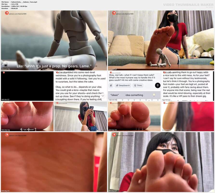 SalomeSaSa - Salome Toes