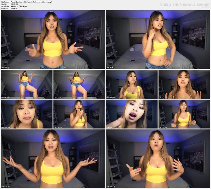 Astro Domina - Giantess Fetishmacrophilia 101