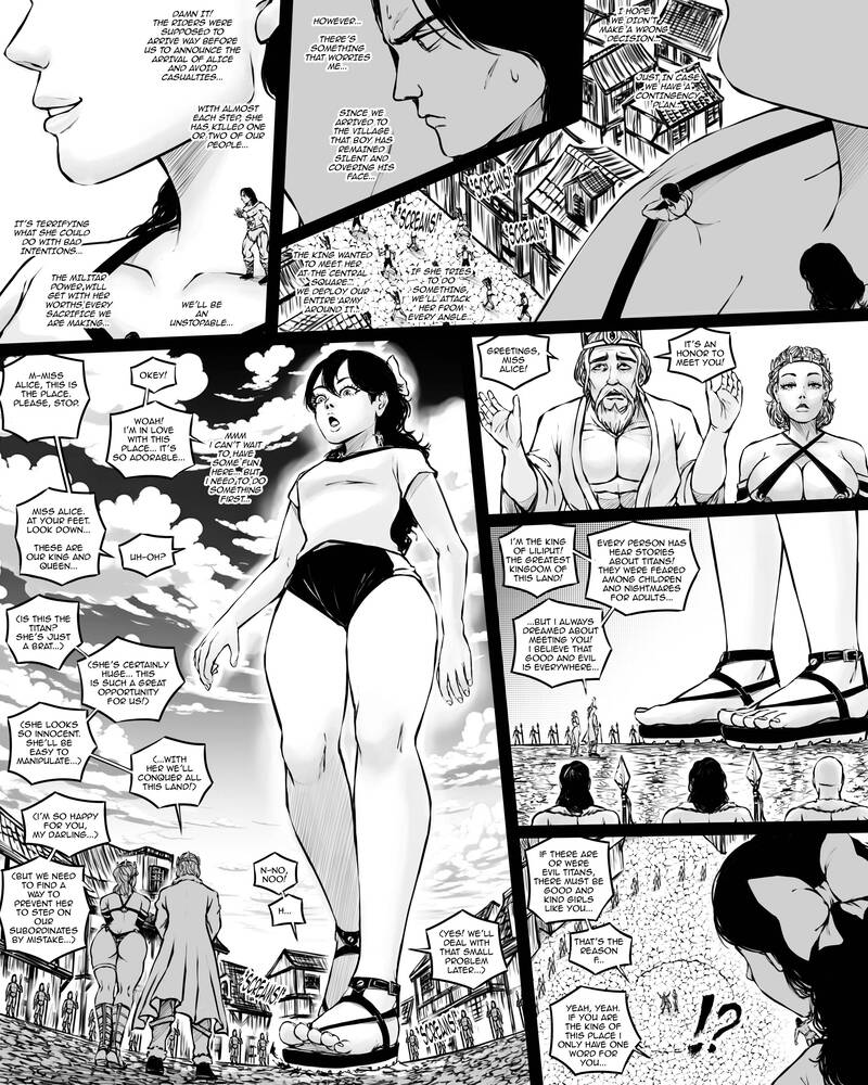 SWGTS - Giantess Boarding School The Tiny Village - Western Adult Comic SWGTS - Giantess Boarding School The Tiny Village - Western Adult Comic