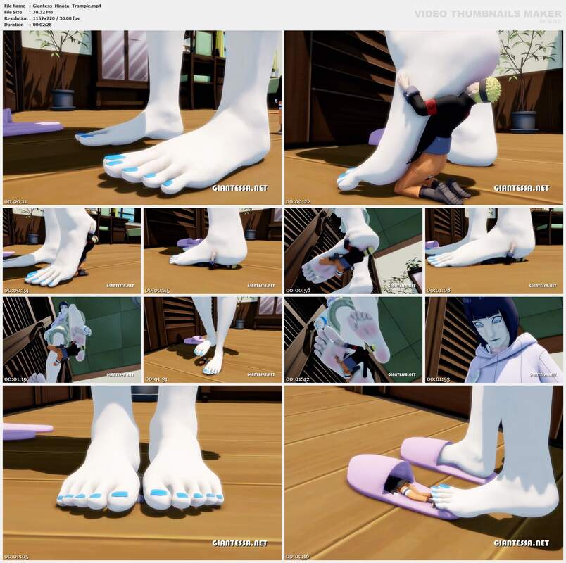 Giantess Hinata Trample