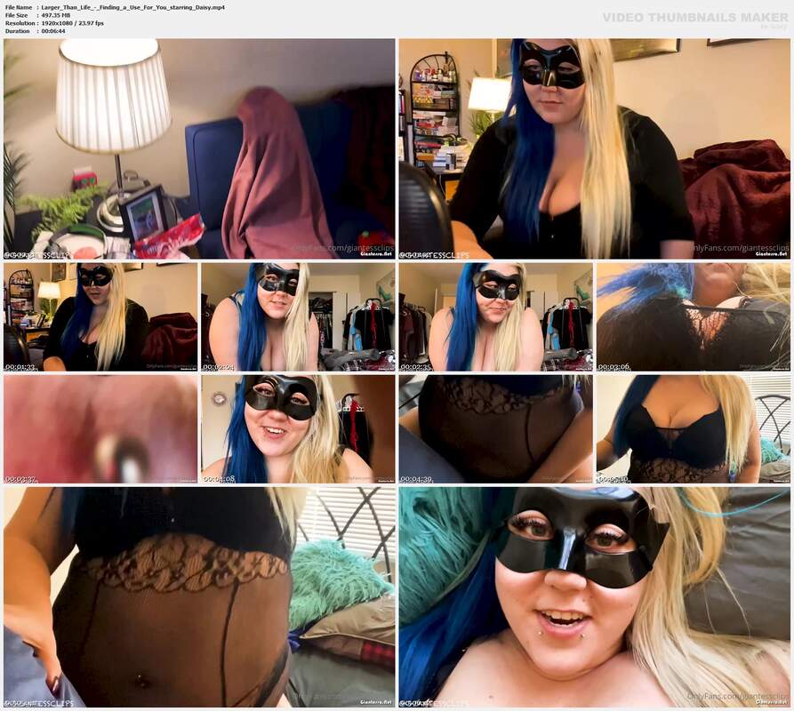 Larger Than Life - Finding a Use For You starring Daisy
