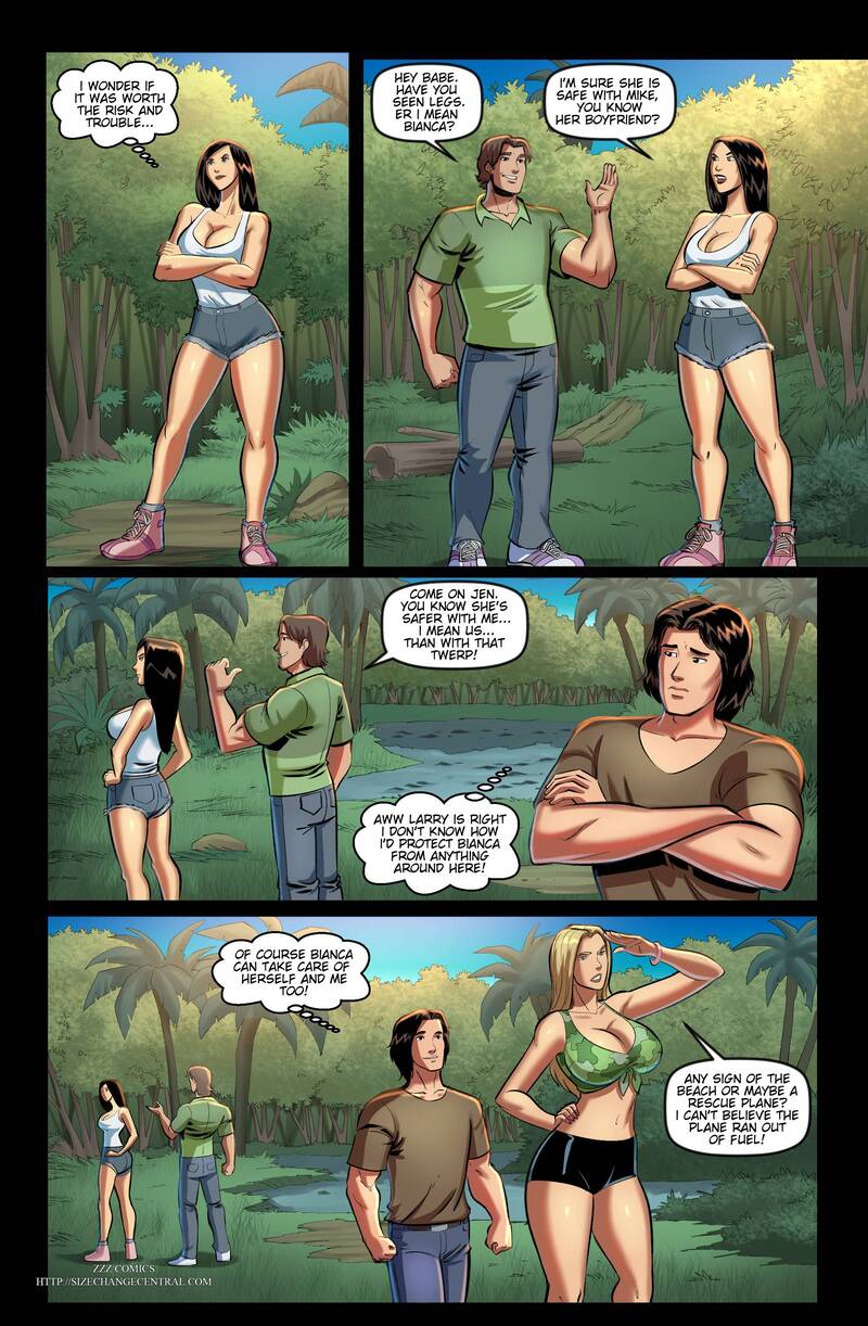 ZZZ Comics - Biggest on the Island - Western Adult Comic ZZZ Comics - Biggest on the Island - Western Adult Comic