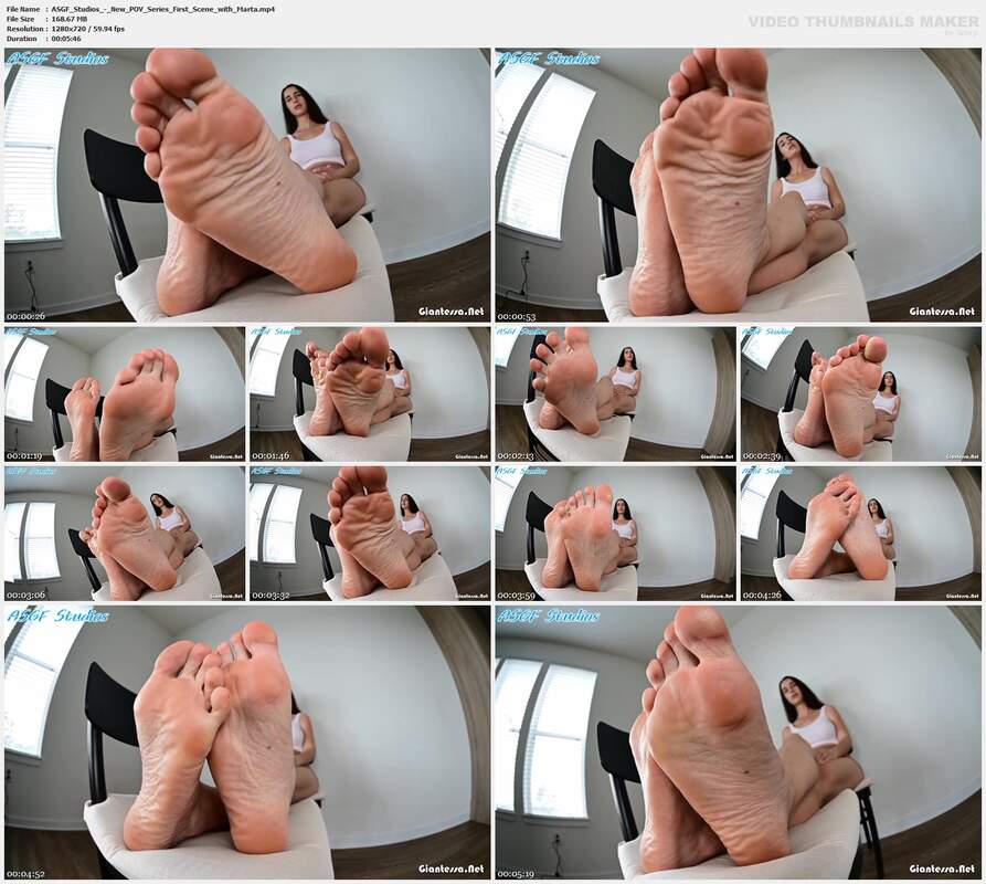 ASGF Studios - New POV Series First Scene with Marta