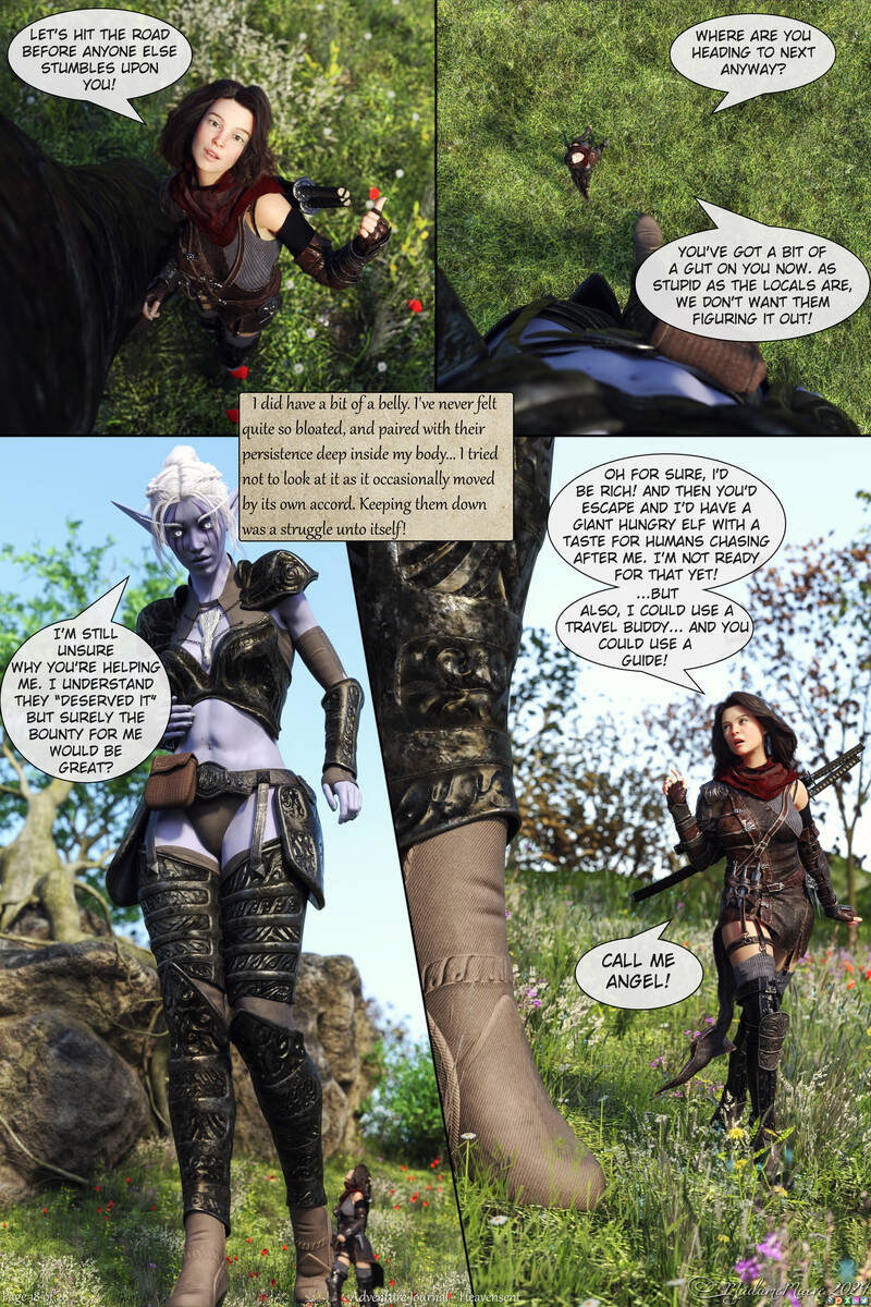 Madamemaeve - Adventure Journal - D Adult Comic Madamemaeve - Adventure Journal - D Adult Comic