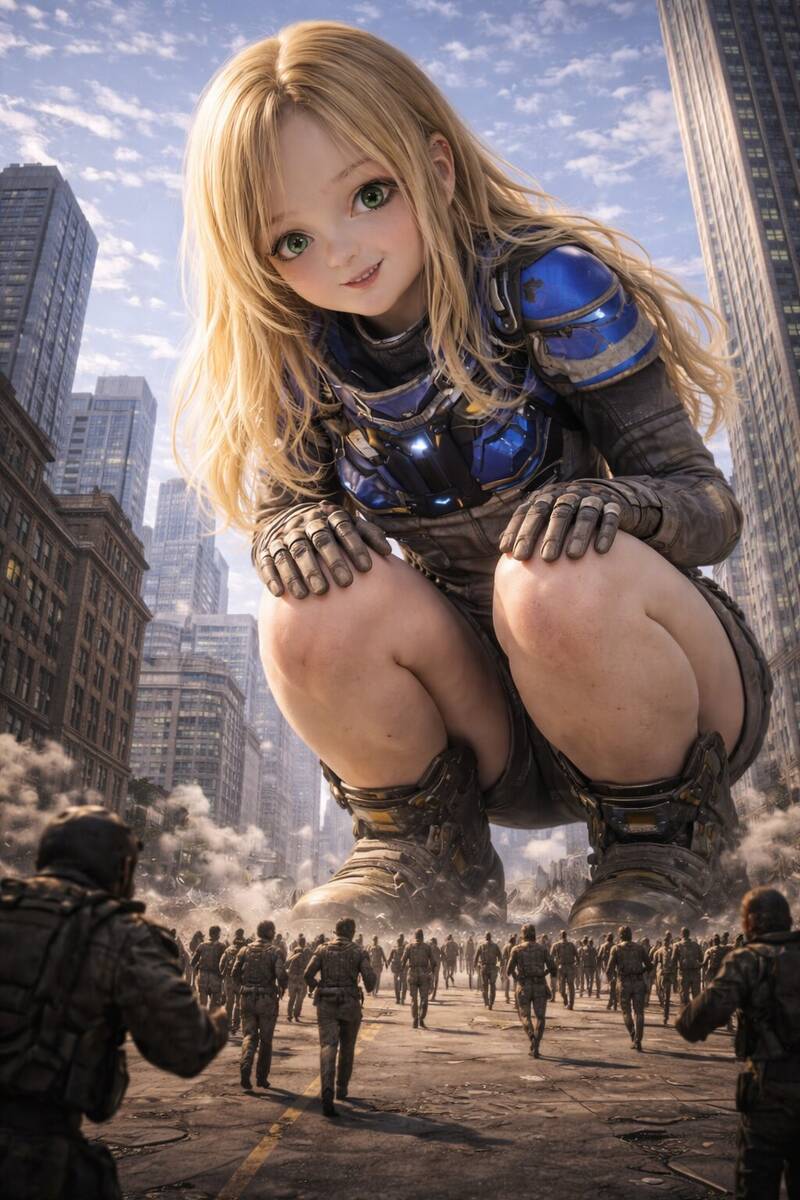 Dragernen – Giantess 16 – AI-Generated Adult Art