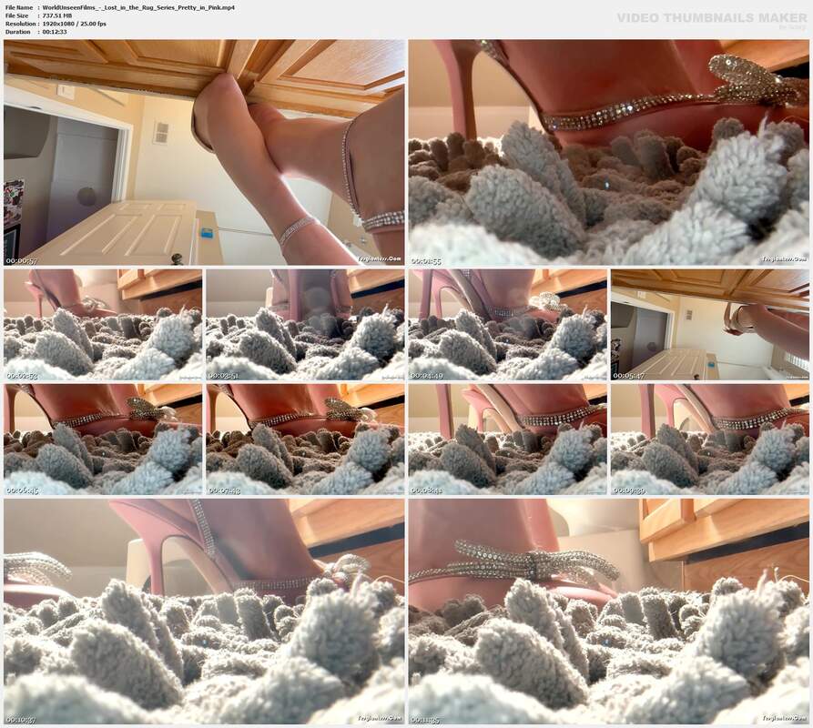 WorldUnseenFilms - Lost in the Rug Series Pretty in Pink