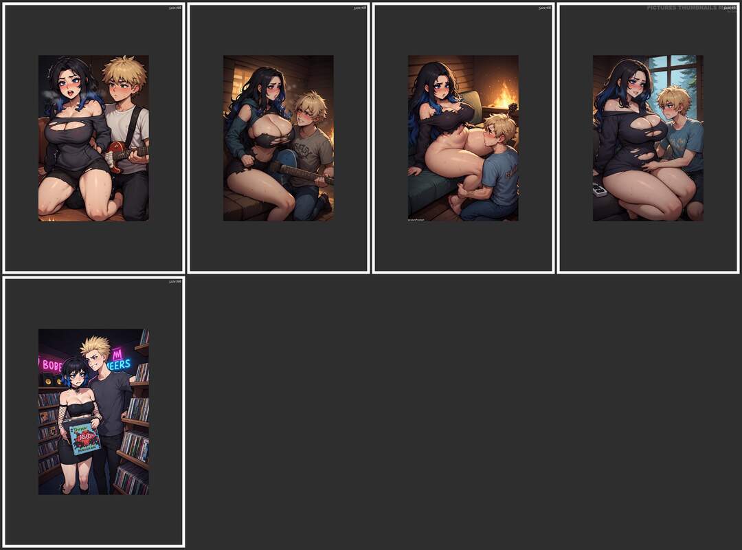 FantasyTFs - Punk Rock - AI-Generated Adult Art