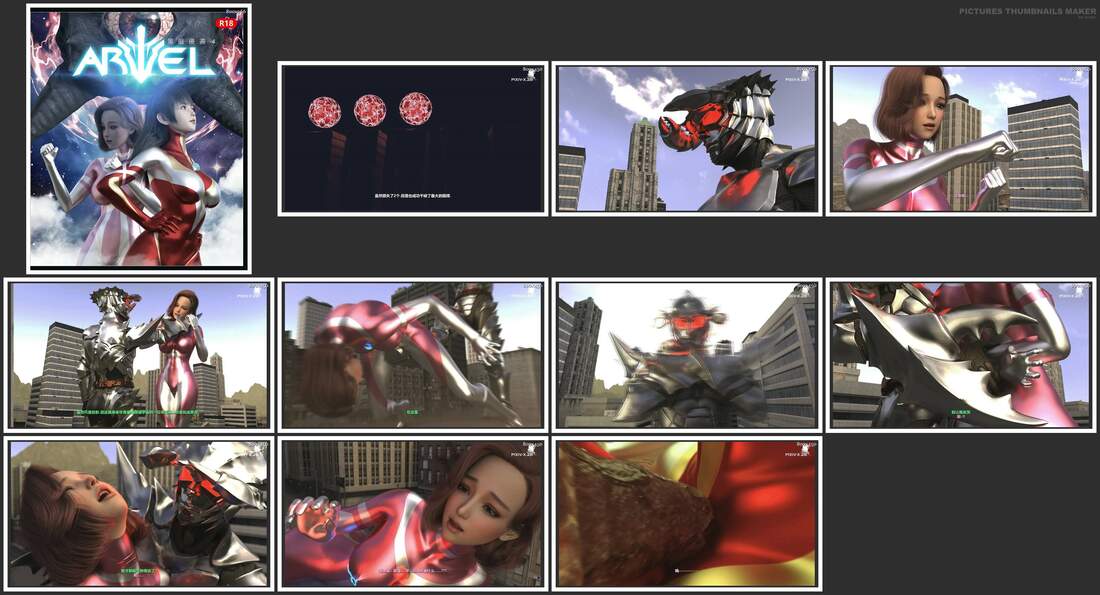 X.2b - Arvel 4 - 3D Adult Comic