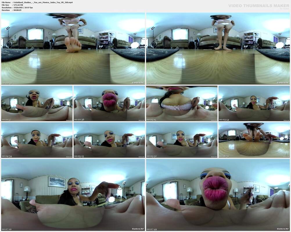 Fetishland Studios - You are Monica Jades Toy VR 360