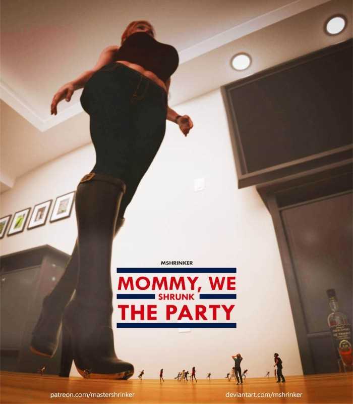 Mommy, We Shrunk the Party - 3D Adult Comic