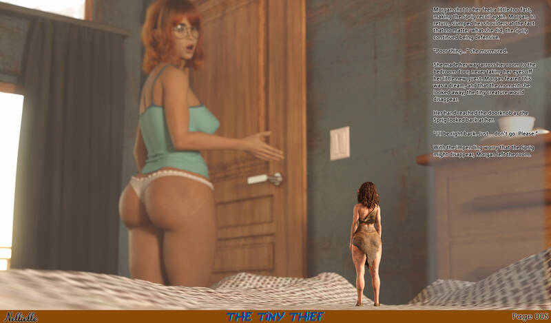 Nellielle - The Tiny Thief - D Adult Comic Nellielle - The Tiny Thief - D Adult Comic
