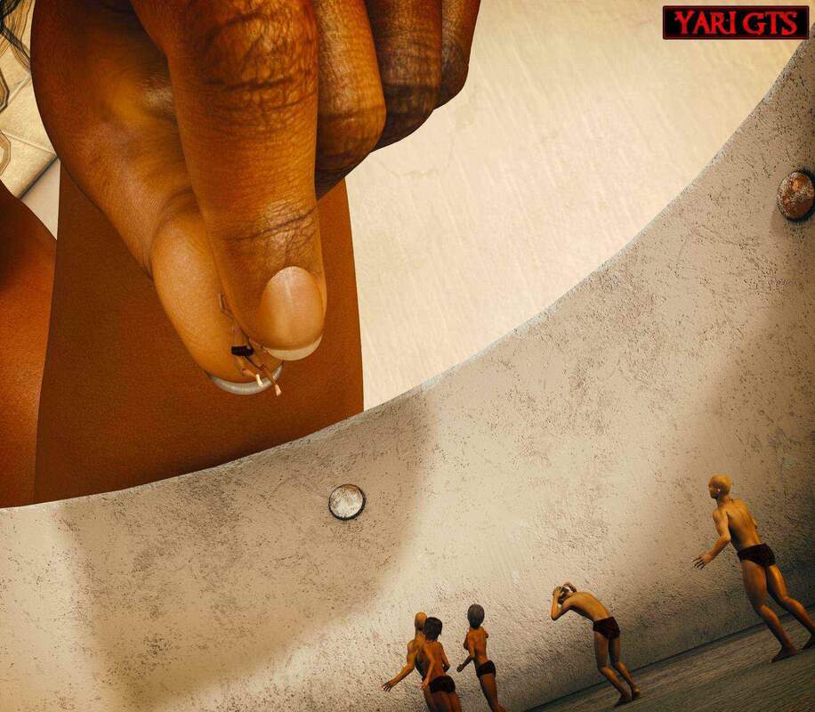 YariGTS - Giantess Bathroom