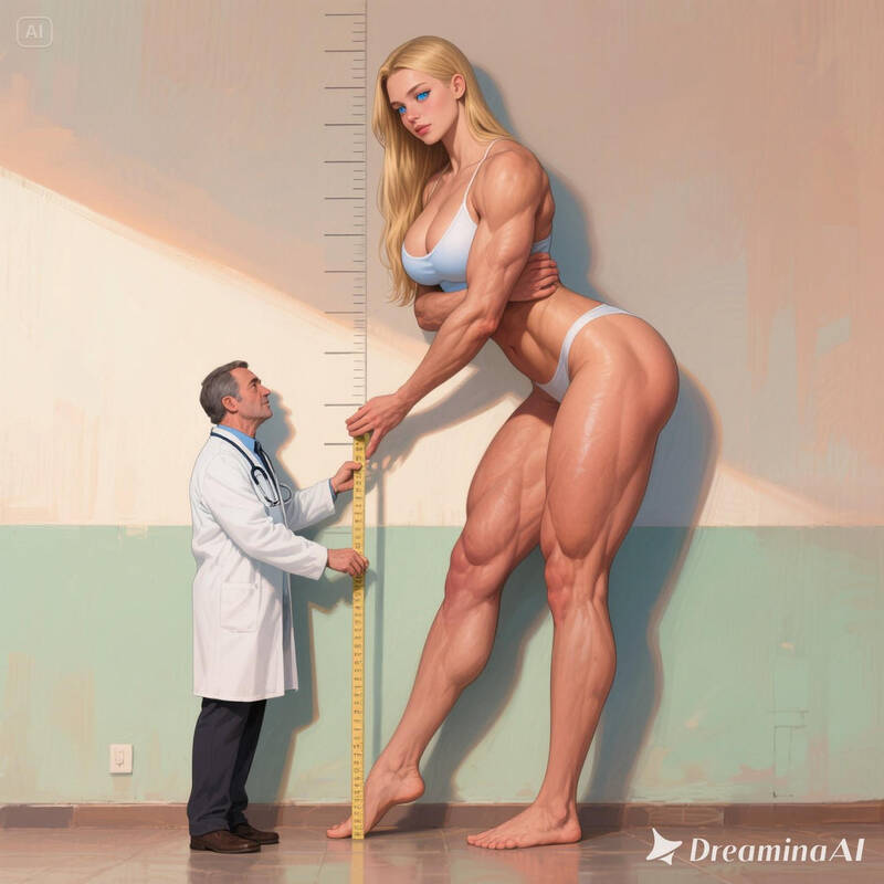 DreaminaAi - Measuring Her - AI-Generated Adult Art DreaminaAi - Measuring Her - AI-Generated Adult Art