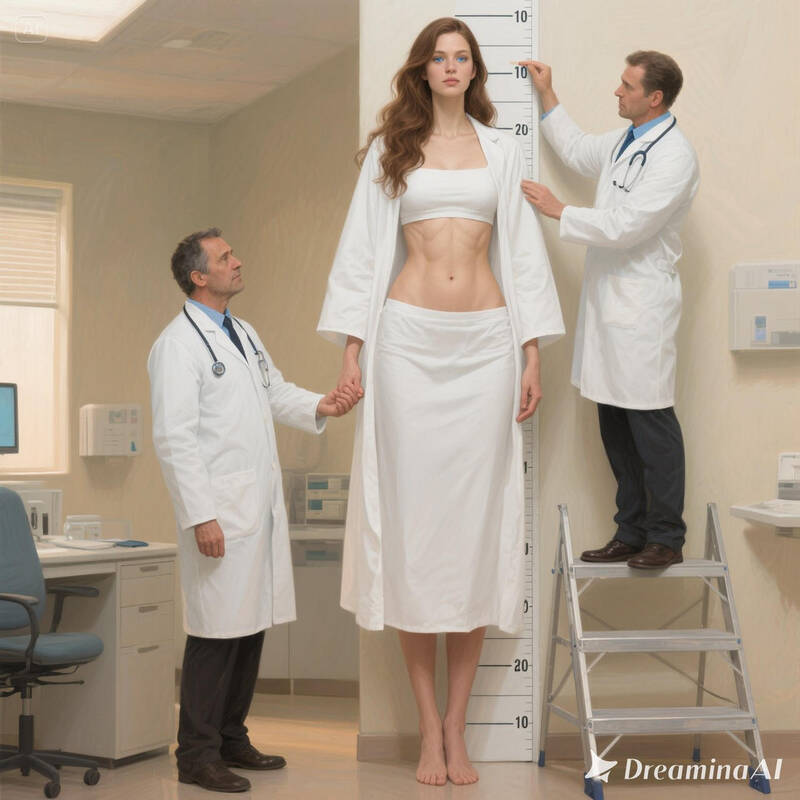 DreaminaAi - Measuring Her - AI-Generated Adult Art DreaminaAi - Measuring Her - AI-Generated Adult Art