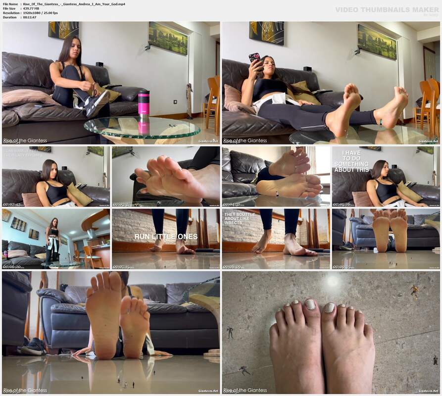 Rise Of The Giantess - Giantess Andrea I Am Your God
