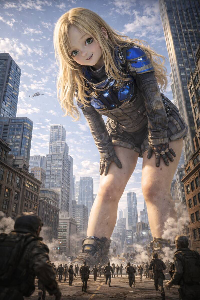 Dragernen – Giantess 16 – AI-Generated Adult Art