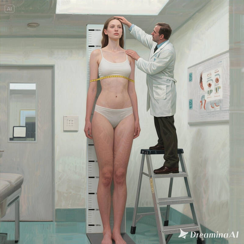 DreaminaAi - Measuring Her - AI-Generated Adult Art DreaminaAi - Measuring Her - AI-Generated Adult Art