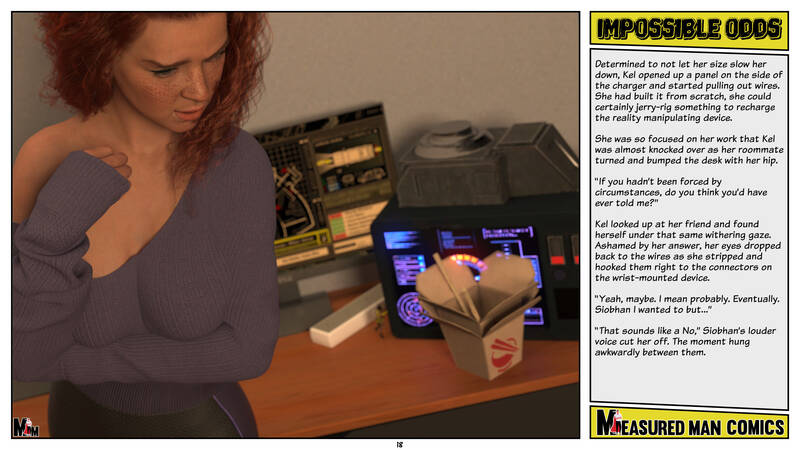 MeasuredMan - Impossible Odds - D Adult Comic MeasuredMan - Impossible Odds - D Adult Comic