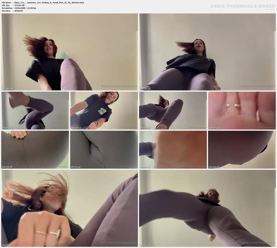 Baby Tee - Giantess Tee Finding A Small Man In My Kitchen