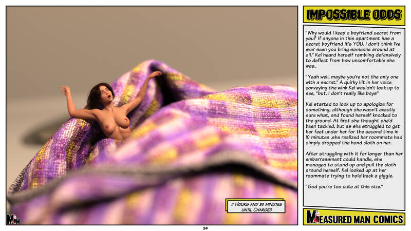MeasuredMan - Impossible Odds - D Adult Comic MeasuredMan - Impossible Odds - D Adult Comic