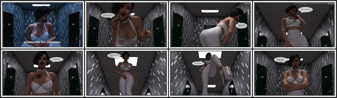 PROGIantessLabs - Dominatrix Shrink - 3D Adult Comic