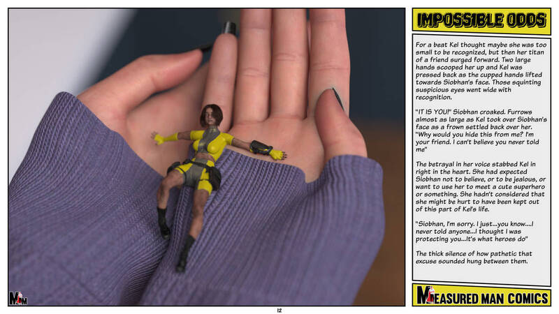 MeasuredMan - Impossible Odds - D Adult Comic MeasuredMan - Impossible Odds - D Adult Comic