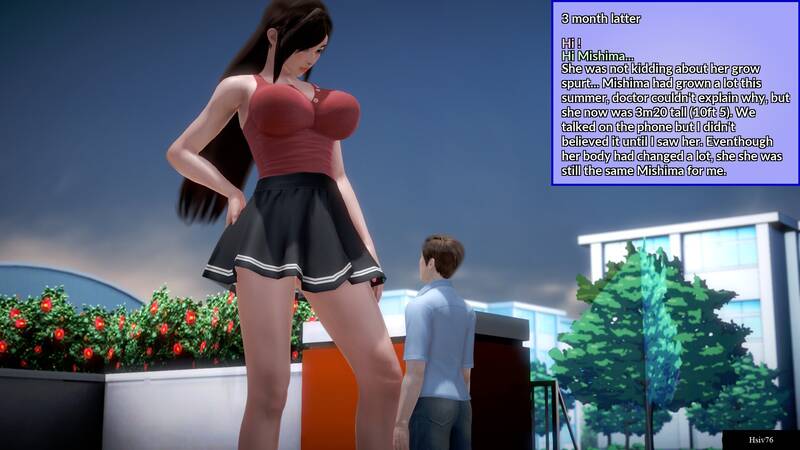 Hsiv - Giantess Girl Mishima - D Adult Comic Hsiv - Giantess Girl Mishima - D Adult Comic