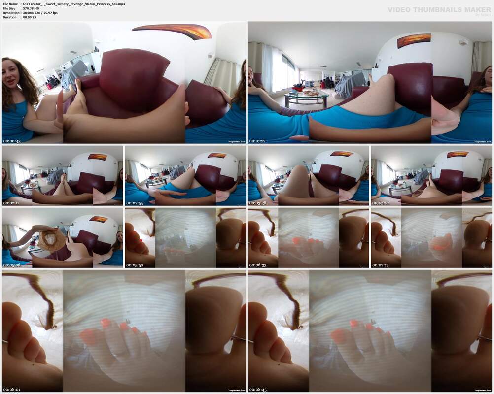 GSFCreator - Sweet sweaty revenge VR360 Princess Kali