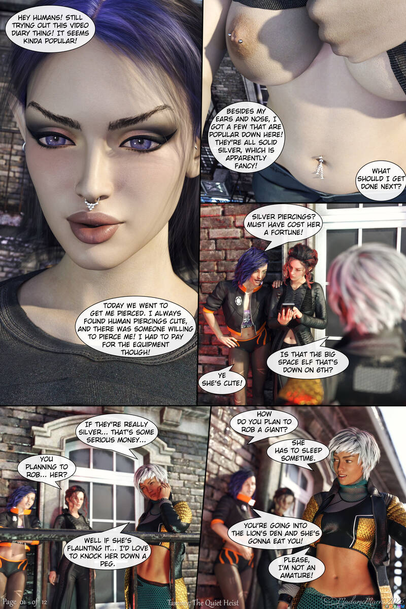 MadameMaeve - Tamaska Quiet Heist - D Adult Comic MadameMaeve - Tamaska Quiet Heist - D Adult Comic