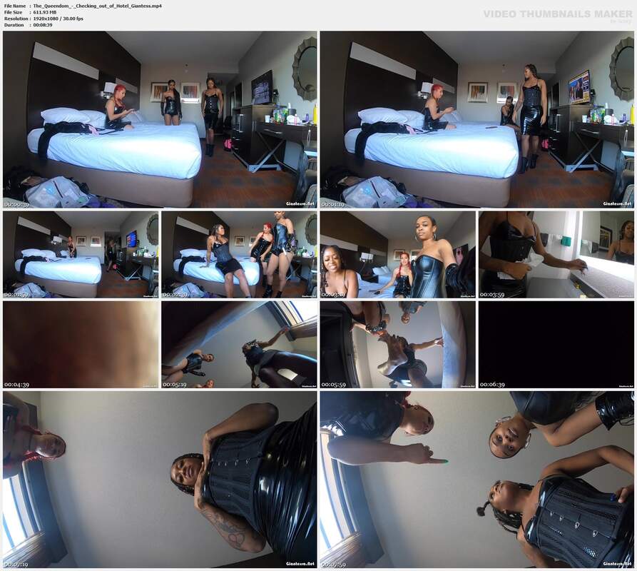 The Queendom - Checking out of Hotel Giantess