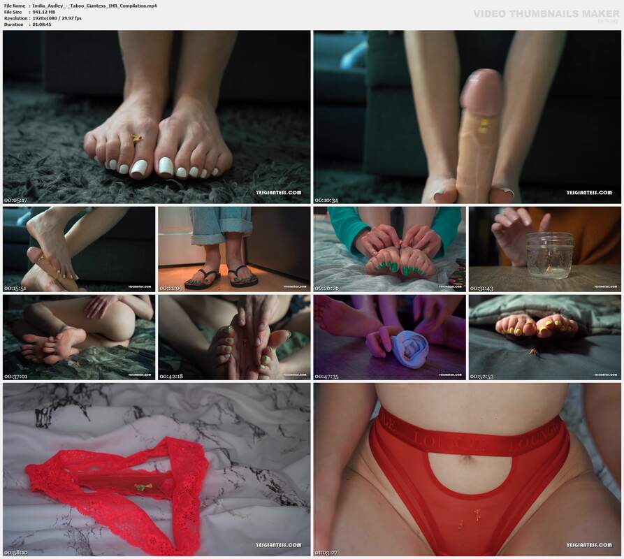 Imilia Audley - Taboo Giantess 1HR Compilation