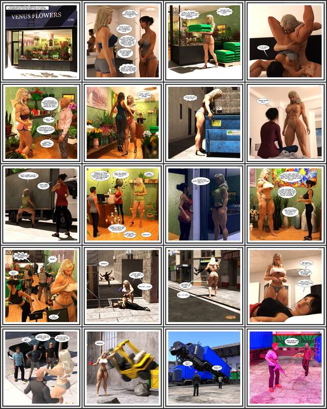 Robolord - The Scent of Amazons - 3D Adult Comic