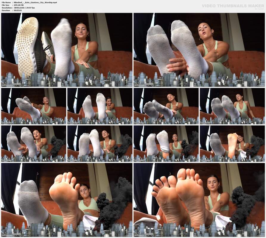 Nikedmd - Kate Giantess City Worship