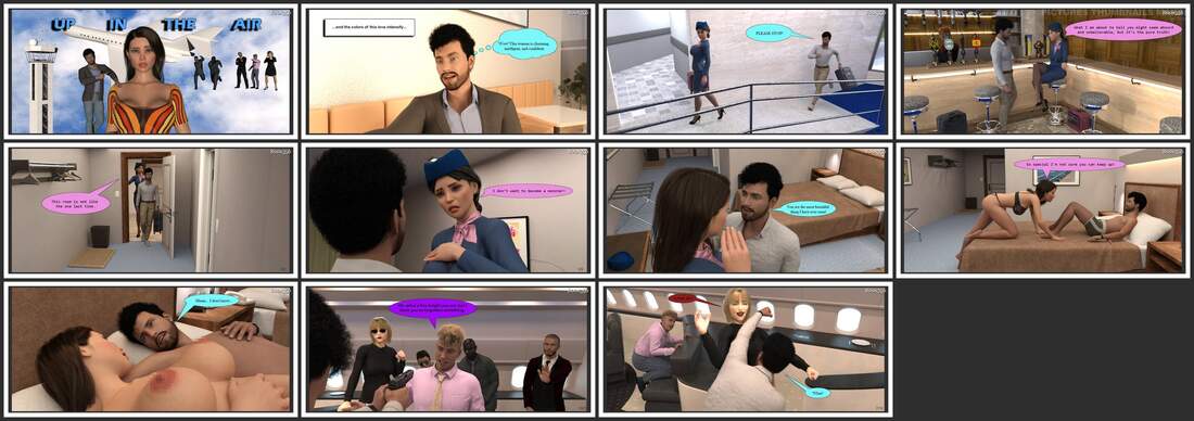 Ophaki - Up In The Air - Ongoing - 3D Adult Comic