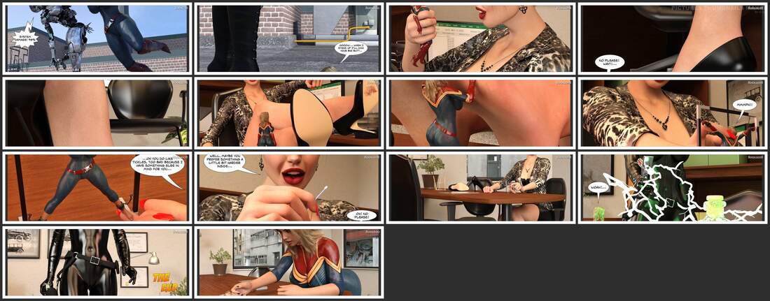llayhu - Mіnimized Hеroines 3 - 3D Adult Comic