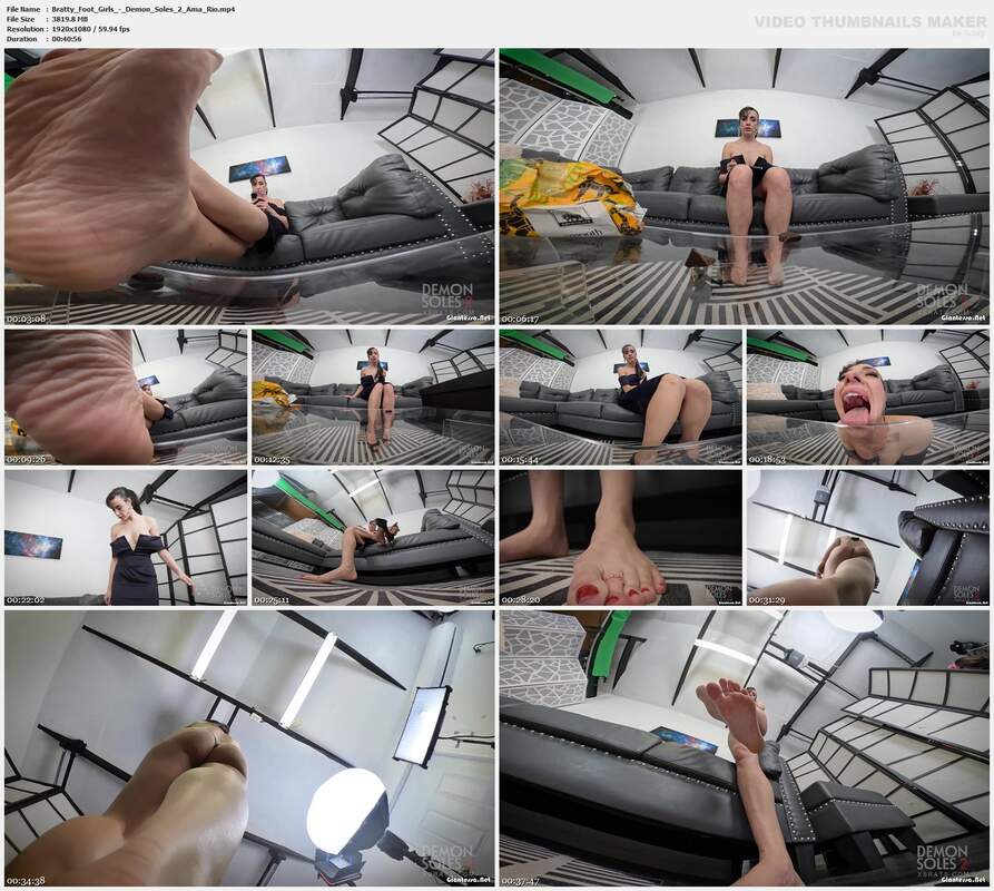 Bratty Foot Girls - Demon Soles 2 Ama Rio