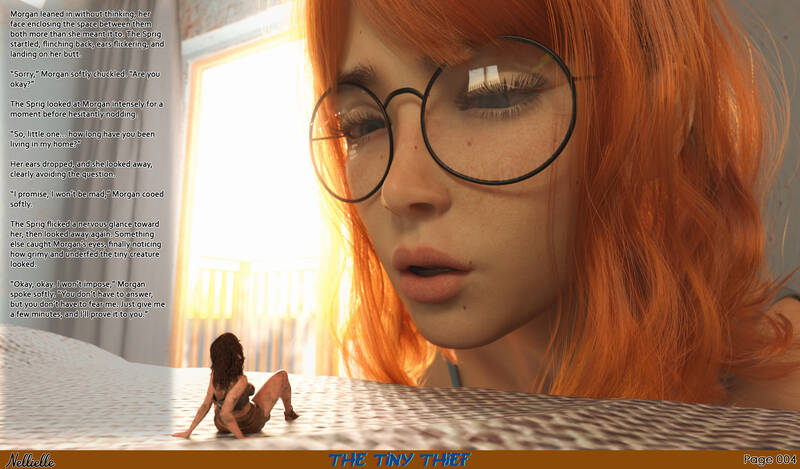Nellielle - The Tiny Thief - D Adult Comic Nellielle - The Tiny Thief - D Adult Comic